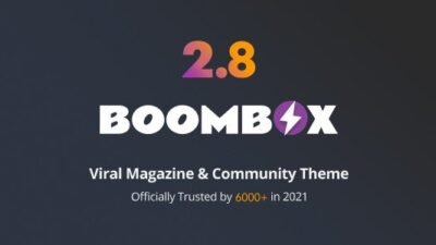 BoomBox 2.9.8 – Viral Magazine WordPress Theme