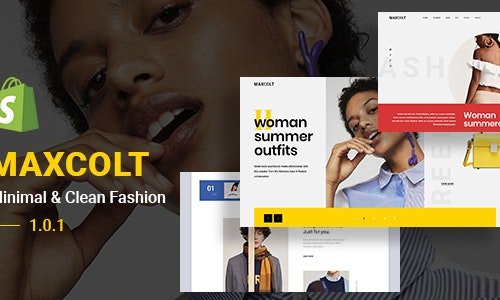 MAXCOLT Minimal Clean Fashion Shopify Theme