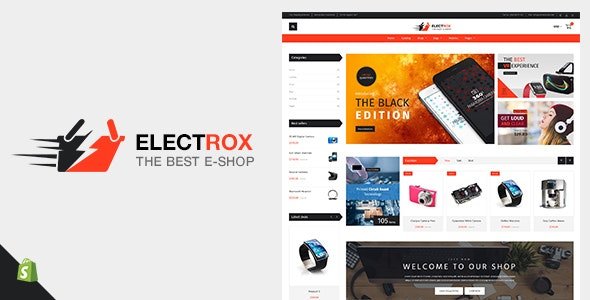 Electrox Shopify Electronics and Responsive Digital Theme