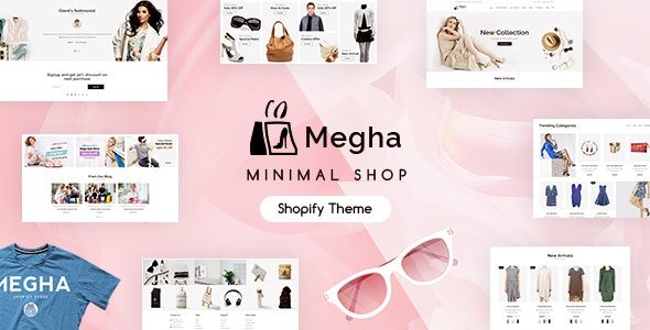 Megha Minimal Shopify Store