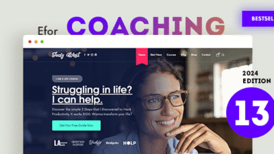 Efor 13.1.9 – Coaching & Online Courses WordPress Theme