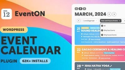 EventOn 5.0.2 + Addons – WordPress Virtual Event Calendar Plugin