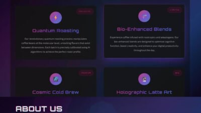 Nexus Brew Cafe HTML Template