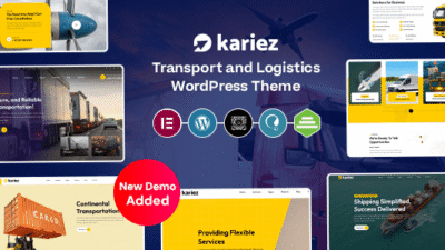 Kariez 1.1.1 – Transportation & Logistics WordPress Theme