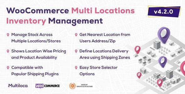 MultiLoca 4.2.12 – WooCommerce Multi Locations Inventory Management