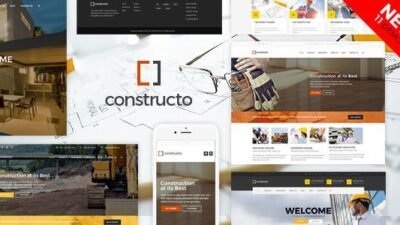Constructo 4.4.4 – Construction WordPress Theme