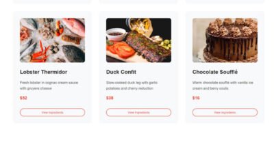 Bistro Elegance HTML Template