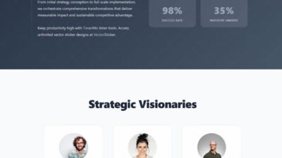 Strategic Consulting HTML Template