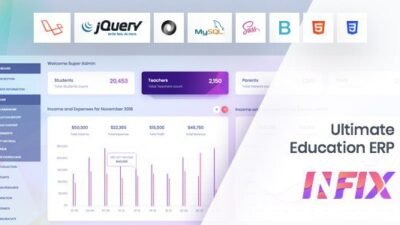 InfixEdu School 9.0.3 – School Management System Software