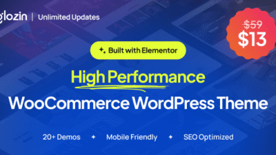 Glozin 1.6.1 – Multipurpose WooCommerce WordPress Theme