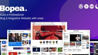 Bopea 1.1.4 – Newspaper & Magazine WordPress Theme