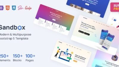 Sandbox 3.4.1 – Modern & Multipurpose Bootstrap 5 Template