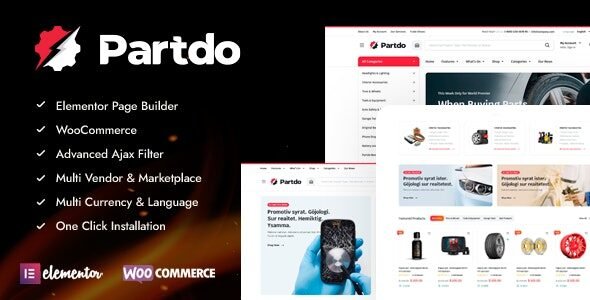 Partdo 1.4.3 – Auto Parts and Tools Shop WooCommerce Theme