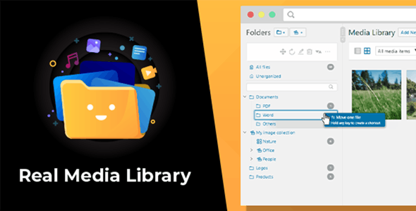 Real Media Library 4.22.60 – Media Library Folder & File Manager for Media Management in WordPress