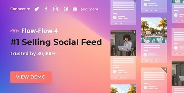 Flow-Flow 4.9.82 – Social Stream for WordPress