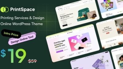 PrintSpace 1.4.2 – Printing Services & Design Online WooCommerce WordPress Theme