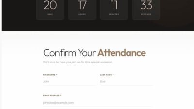Event Invitation HTML Template