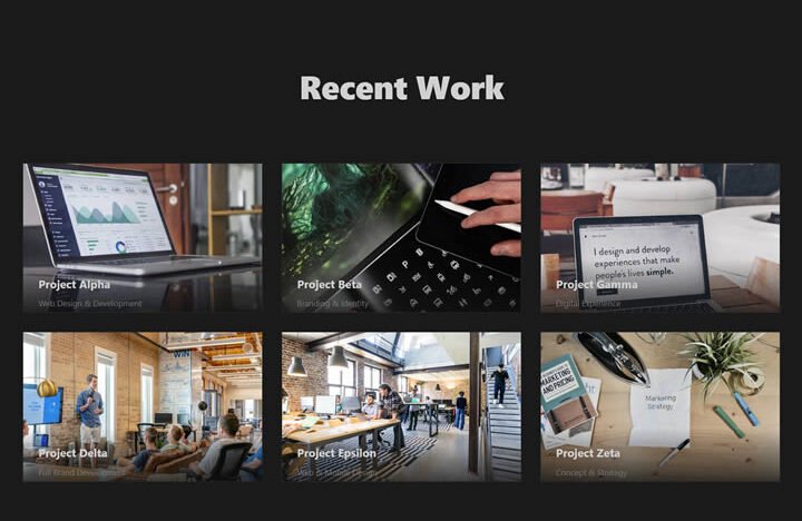 Graphite Creative Studio HTML Template