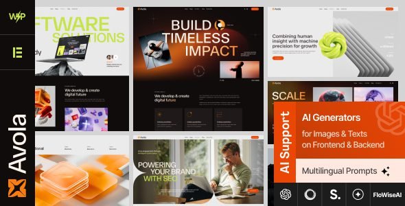 Avola 1.0.0 – IT Buiness & Digital Company WordPress Theme