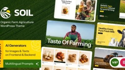 Soil 1.0.0 – Organic Farm Agriculture WordPress Theme