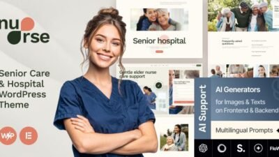 Nurse 1.0.0 – Senior Care & Hospital WordPress Theme