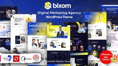Bixom 1.0 – Digital Agency WordPress Theme