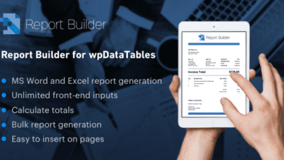 Report Builder 2.3 – Generate Word DOCX and Excel XLSX documents