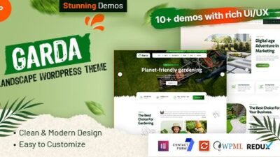 Garda 1.0.5 – Gardening WordPress Theme