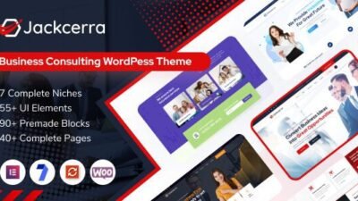 Jackcerra 1.0.3 – Business Consulting WordPress Theme