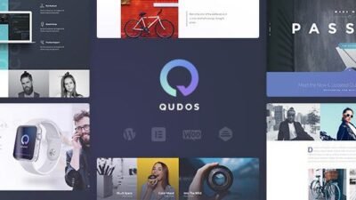 Qudos 1.5.3 – Creative Portfolio & Agency WordPress Theme
