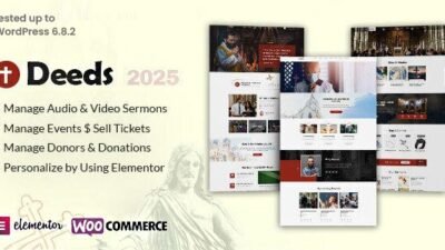 Deeds 10.8 – The Best Church WordPress Theme