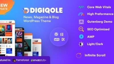 Digiqole 2.2.7 – News Magazine WordPress Theme