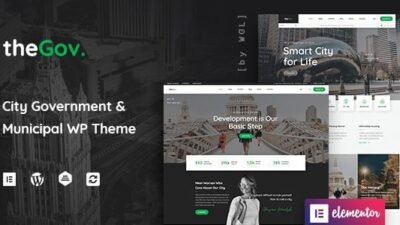 TheGov 2.0.22 – Municipal and Government WordPress Theme