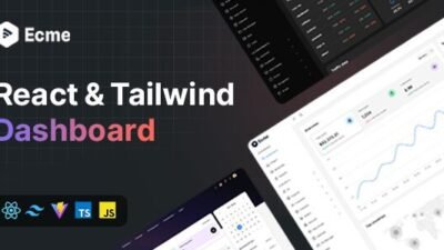 Ecme 1.3.8 – React Tailwind Admin Template (React 19)