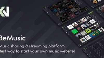 BeMusic 3.1.5 – Music Streaming Engine Scripts