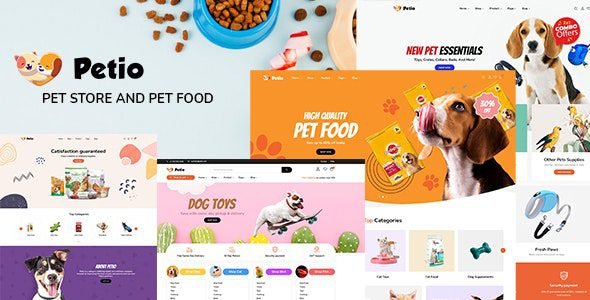 Petio 1.3.2 – Pet Store WooCommerce WordPress Theme