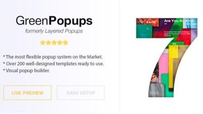 Popup Plugin for WordPress – Green Popups (formerly Layered Popups) 7.55
