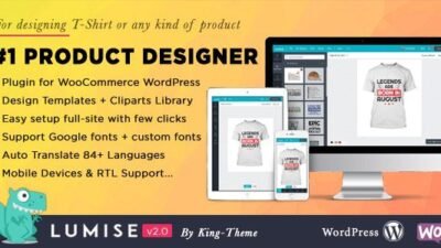 Product Designer for WooCommerce WordPress | Lumise 2.0.9