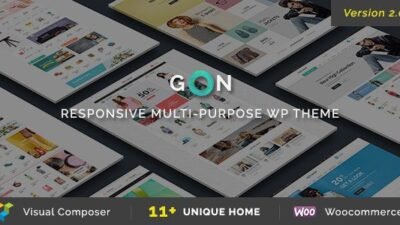 Gon 2.5.4 – Responsive Multi-Purpose WordPress Theme