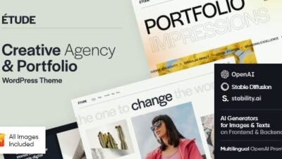 Etude 1.11.0 – Design Agency & Branding Agency WordPress Theme