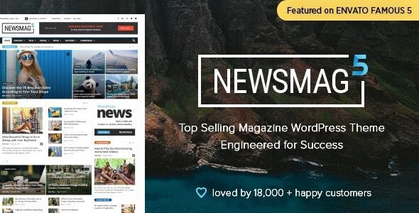 Newsmag 5.4.3.5 – Newspaper & Magazine WordPress Theme