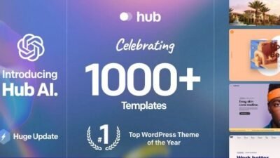 Hub 6.0.1 – Responsive Multi-Purpose WordPress Theme