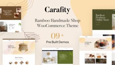 Carafity 1.2.8 – Bamboo Handmade Shop WooCommerce Theme