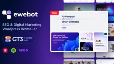 Ewebot 3.2.1 – Marketing & SEO Digital Agency WordPress Theme