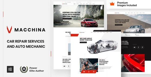 Macchina 37 – Auto Repair WordPress Theme