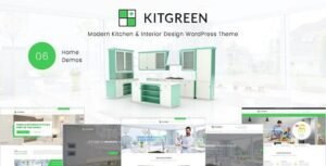 KitGreen 3.1.6 – Interior and Kitchen Design WordPress Theme