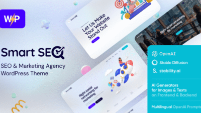 SmartSEO 2.17.0 – SEO & Marketing Services WordPress Theme