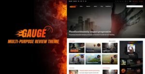 Gauge 6.57 – Multi-Purpose Review WordPress Theme